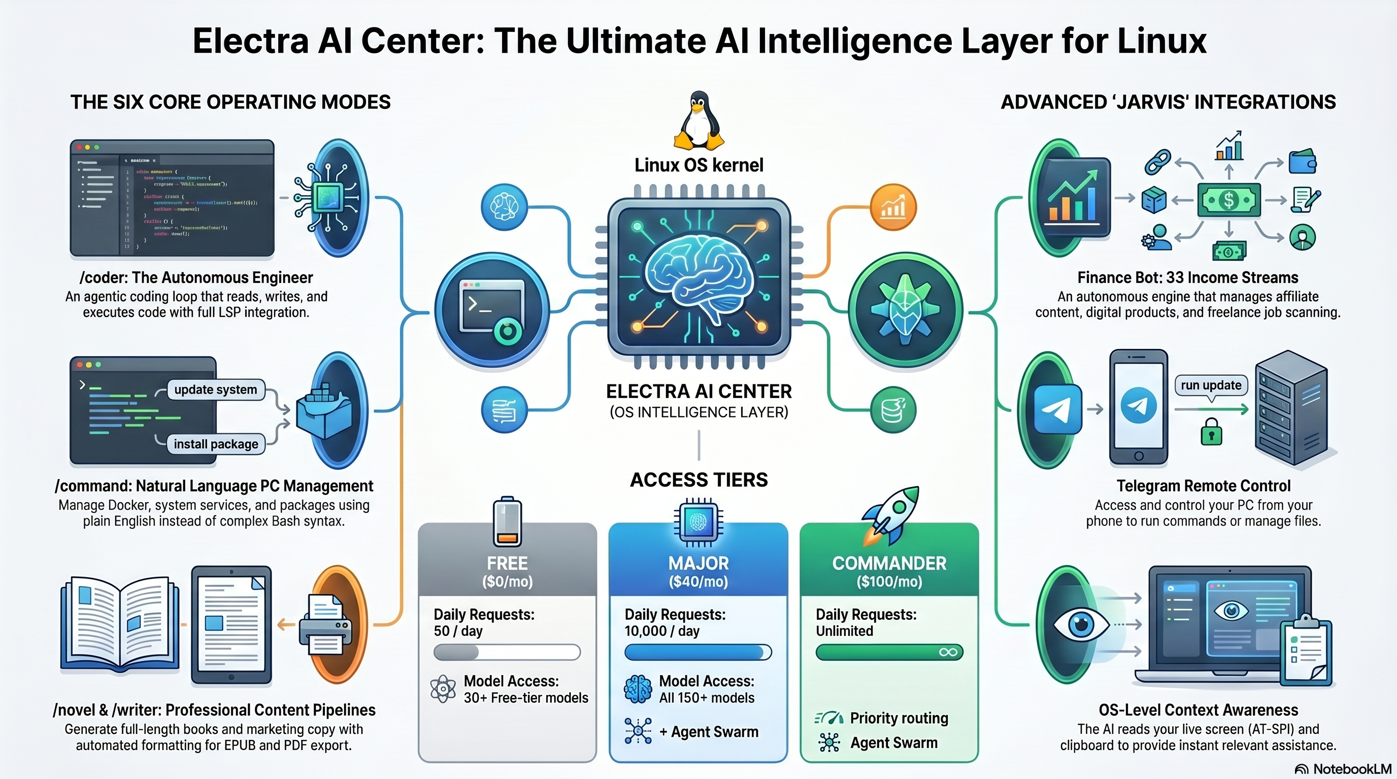 AI Intelligence Operating System Layer diagram
